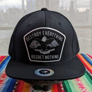 Glamour Kills Clothing Co Snapback Hat "Destroy Everything"